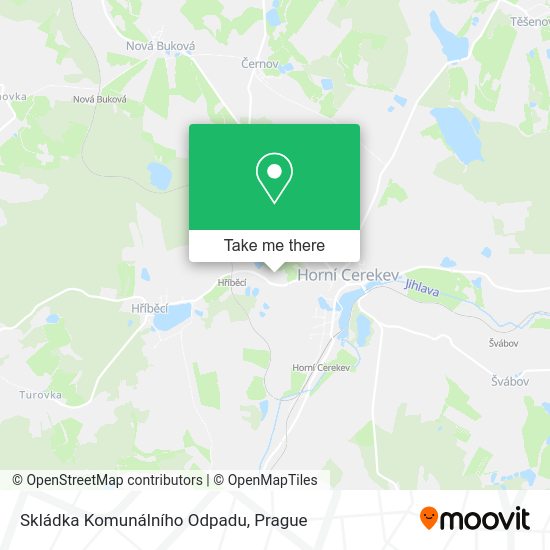 Skládka Komunálního Odpadu map