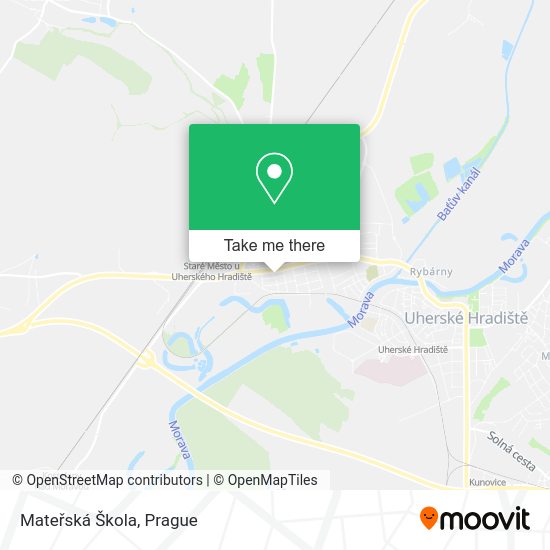 Mateřská Škola map