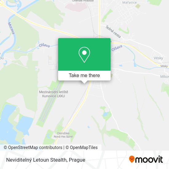 Neviditelný Letoun Stealth map