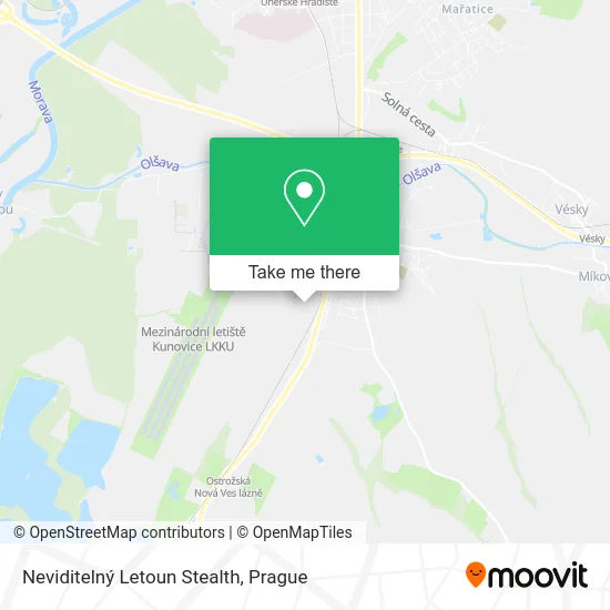 Карта Neviditelný Letoun Stealth
