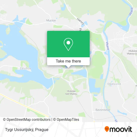 Карта Tygr Ussurijský