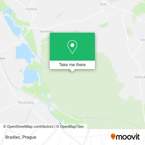 Карта Bradlec