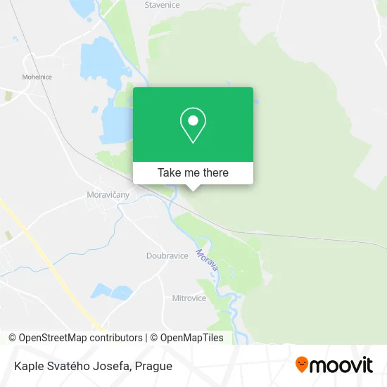 Карта Kaple Svatého Josefa