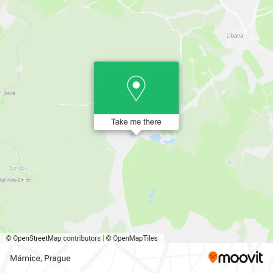 Карта Márnice