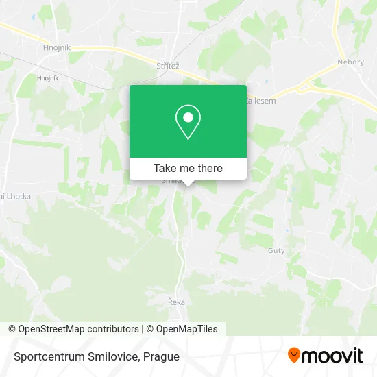 Карта Sportcentrum Smilovice