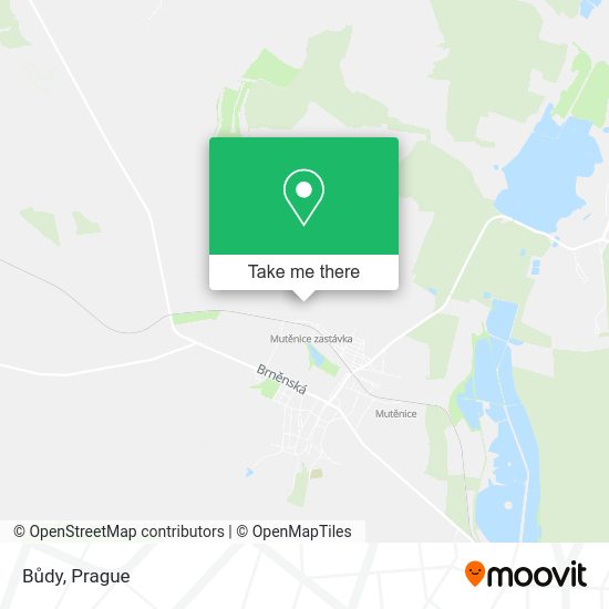 Карта Bůdy