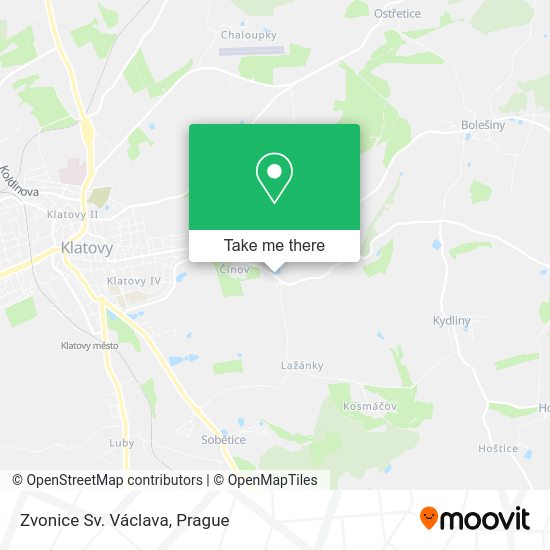 Zvonice Sv. Václava map