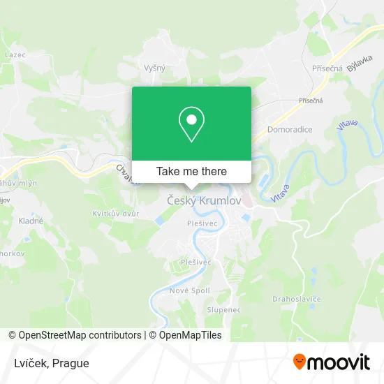 Карта Lvíček