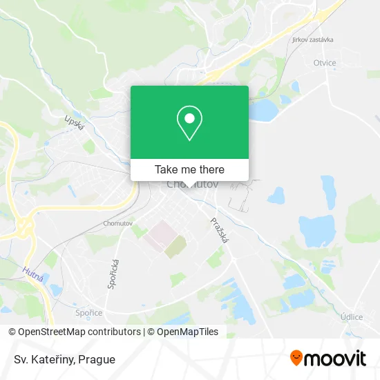 Карта Sv. Kateřiny