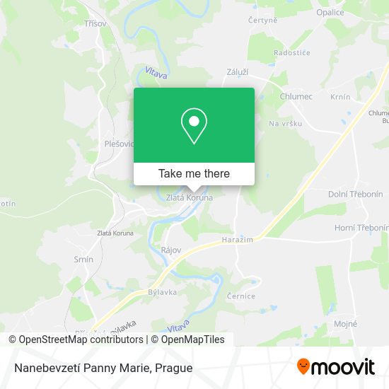 Nanebevzetí Panny Marie map