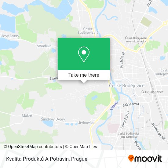 Kvalita Produktů A Potravin map