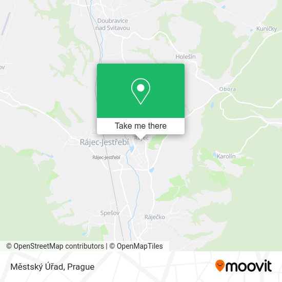 Městský Úřad map