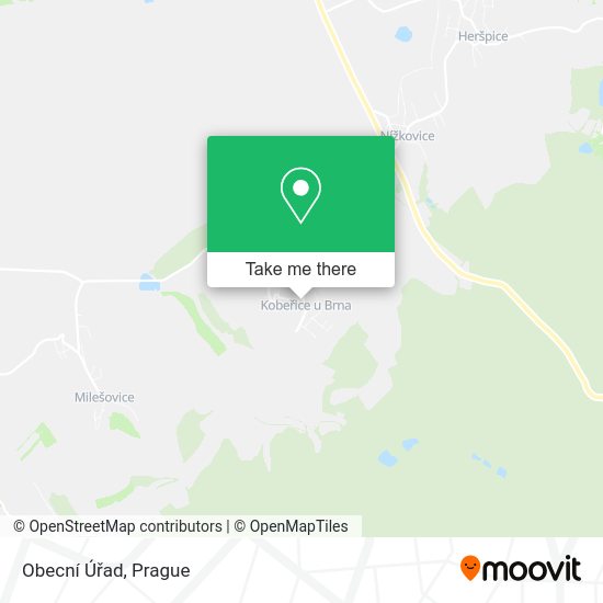 Obecní Úřad map