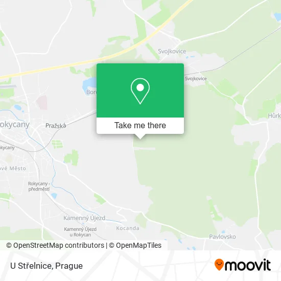 Карта U Střelnice