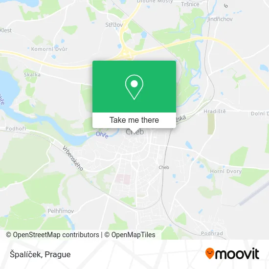 Карта Špalíček