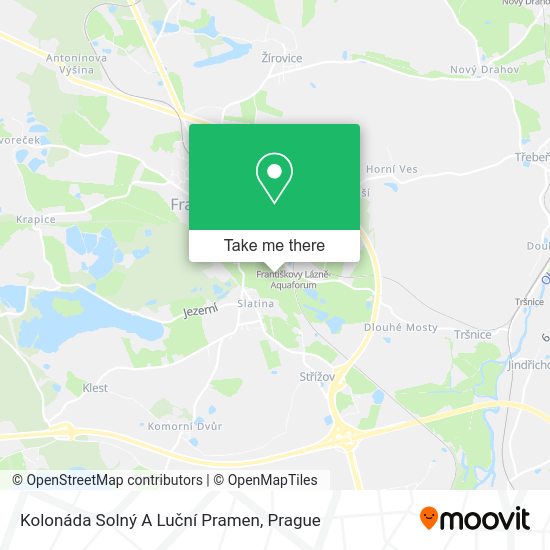 Kolonáda Solný A Luční Pramen map