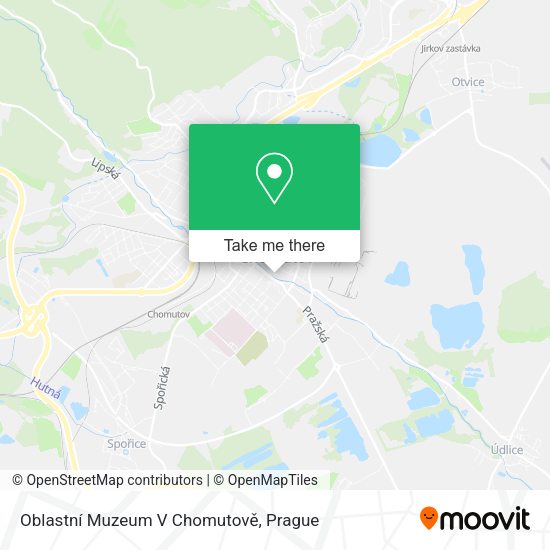Oblastní Muzeum V Chomutově map
