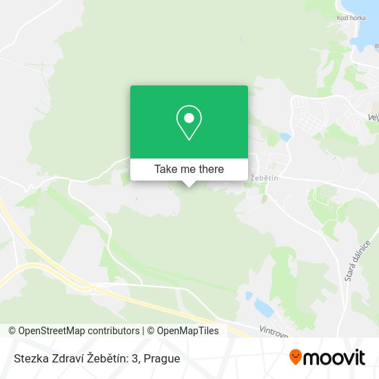 Stezka Zdraví Žebětín: 3 map