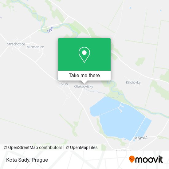 Kota Sady map