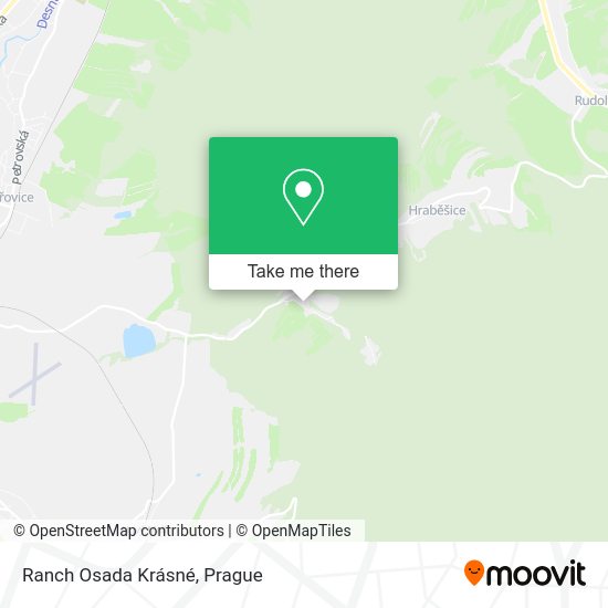 Ranch Osada Krásné map