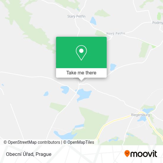 Obecní Úřad map