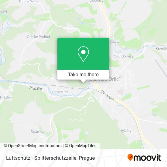 Luftschutz - Splitterschutzzelle map