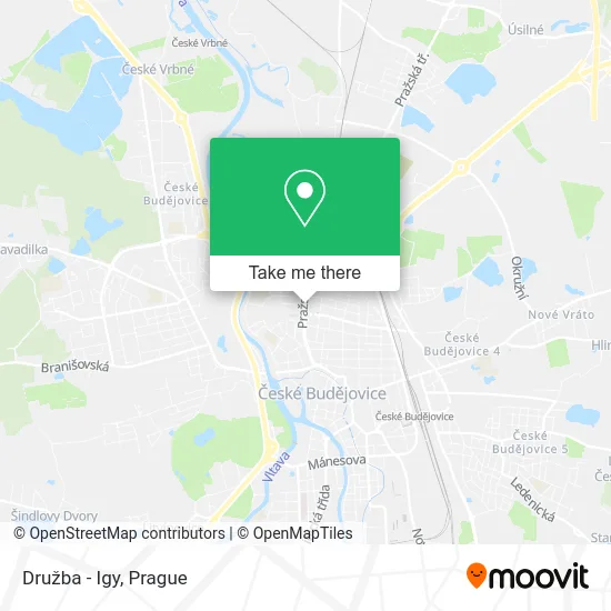 Карта Družba - Igy