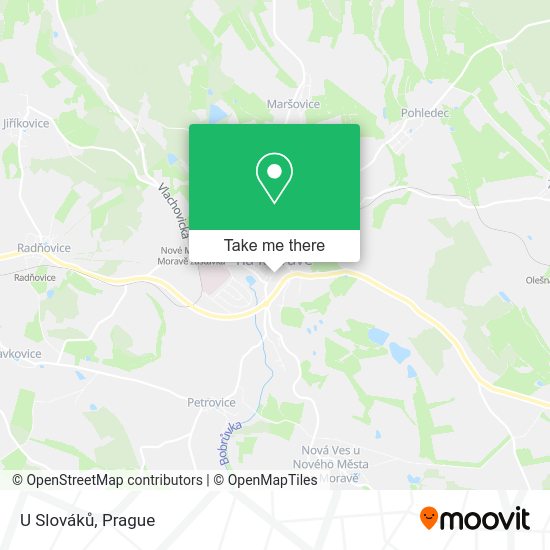 Карта U Slováků