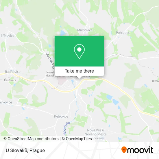 Карта U Slováků
