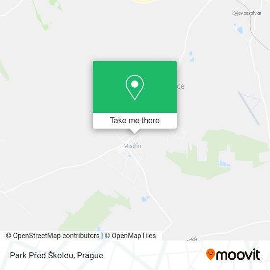 Park Před Školou map