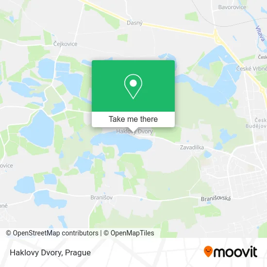 Карта Haklovy Dvory