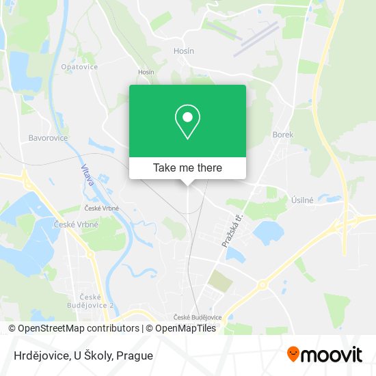 Hrdějovice, U Školy map