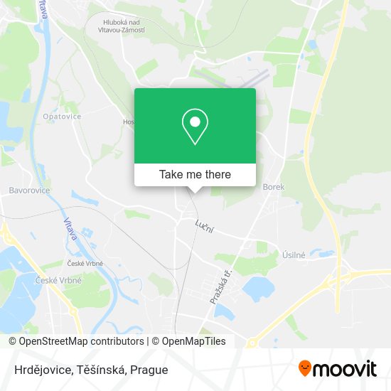 Hrdějovice, Těšínská map