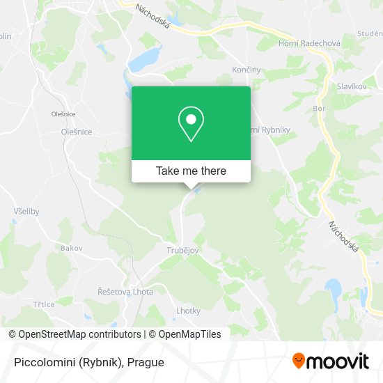 Piccolomini (Rybník) map