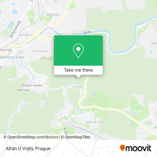 Карта Altán U Vojty