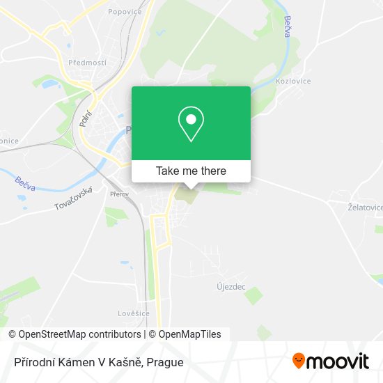 Přírodní Kámen V Kašně map
