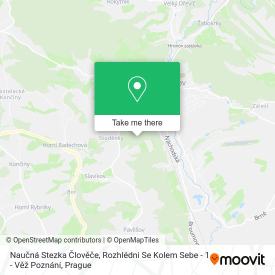 Naučná Stezka Člověče, Rozhlédni Se Kolem Sebe - 1 - Věž Poznání map