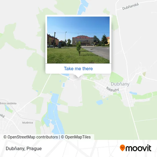 Карта Dubňany