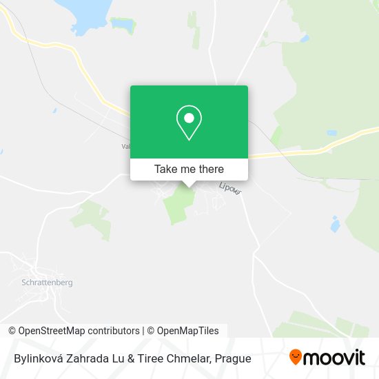 Bylinková Zahrada Lu & Tiree Chmelar map