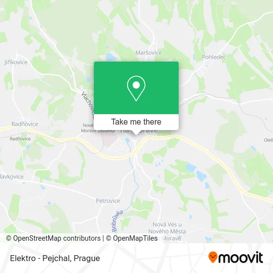 Карта Elektro - Pejchal