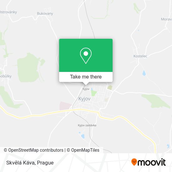 Skvělá Káva map