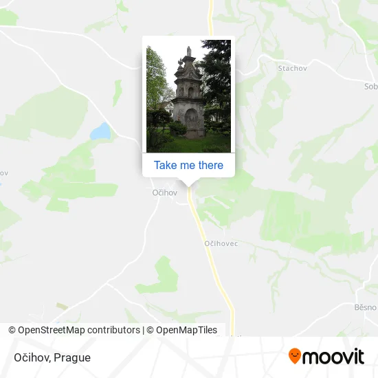 Карта Očihov