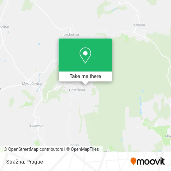 Карта Strážná