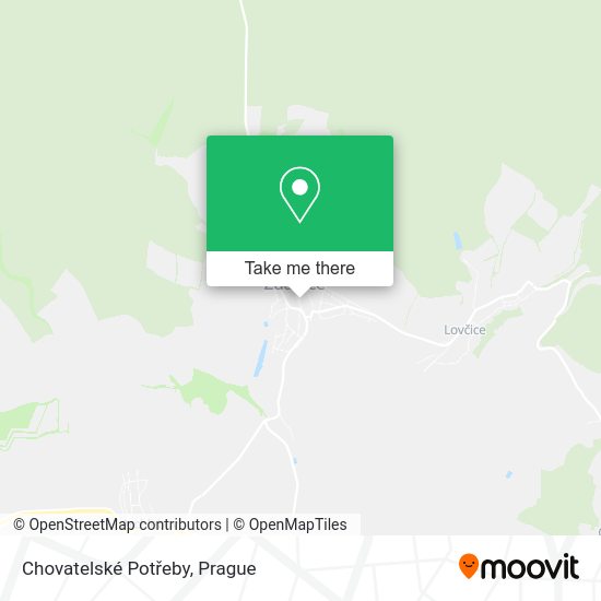 Chovatelské Potřeby map