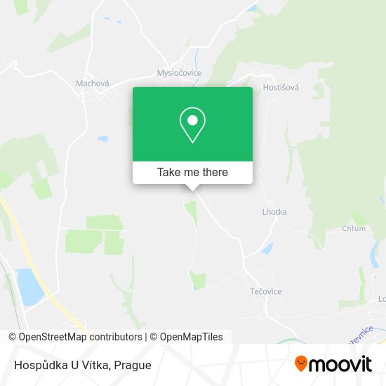 Hospůdka U Vítka map