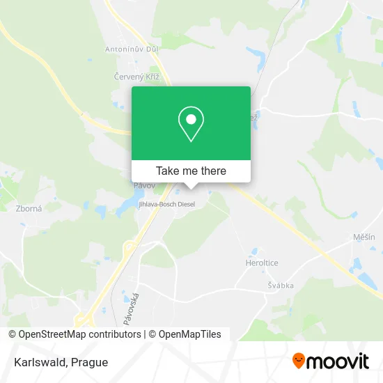 Карта Karlswald