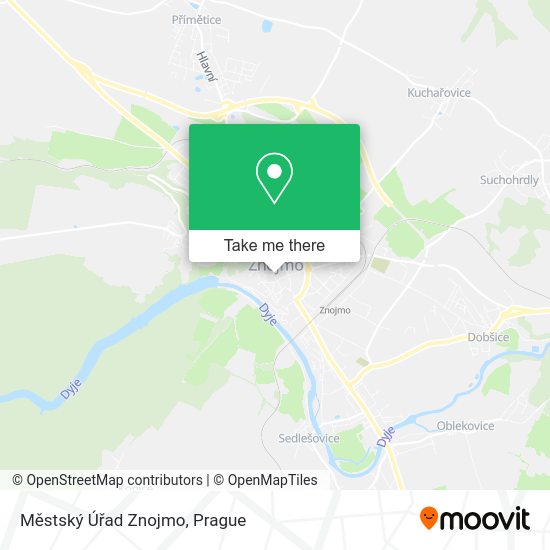 Městský Úřad Znojmo map