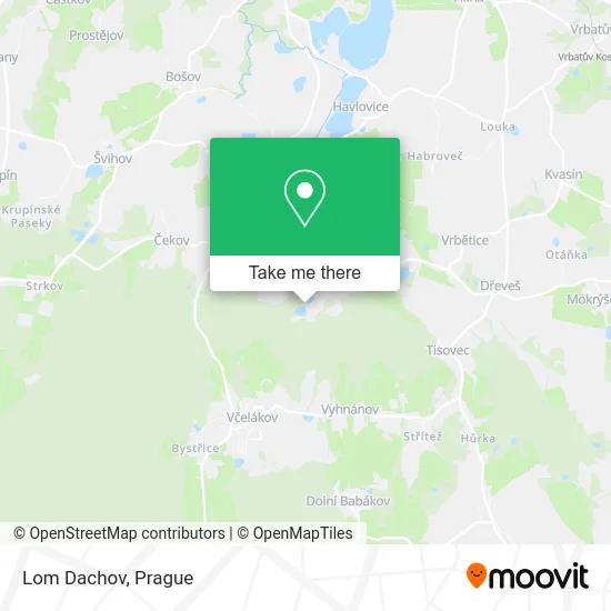 Карта Lom Dachov