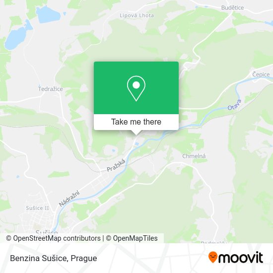 Карта Benzina Sušice