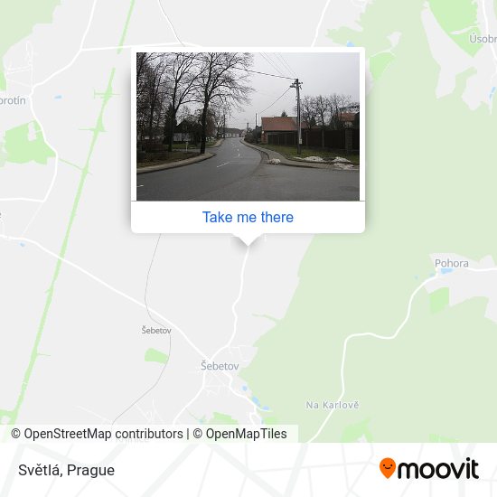 Světlá map